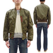 Load image into Gallery viewer, TOYS McCOY Men's L-2 Flight Jacket Personal Equipment Laboratory Test Sample Cotton Twill Model Made in Japan (TMJ2607 160 Olive)
