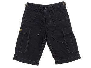 TOYS McCOY Cargo Shorts Men's Classic U.S. Army Fatigue-Inspired Casual Short Pants TMP1802 030 Black