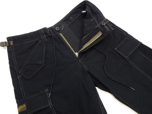TOYS McCOY Cargo Shorts Men's Classic U.S. Army Fatigue-Inspired Casual Short Pants TMP1802 030 Black