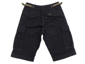 TOYS McCOY Cargo Shorts Men's Classic U.S. Army Fatigue-Inspired Casual Short Pants TMP1802 030 Black