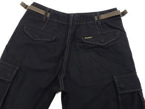 TOYS McCOY Cargo Shorts Men's Classic U.S. Army Fatigue-Inspired Casual Short Pants TMP1802 030 Black