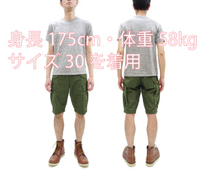 TOYS McCOY Cargo Shorts Men's Classic U.S. Army Fatigue-Inspired Casual Short Pants TMP1802 160 Olive