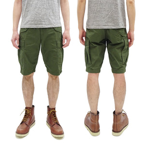 TOYS McCOY Cargo Shorts Men's Classic U.S. Army Fatigue-Inspired Casual Short Pants TMP1802 160 Olive
