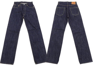 TOYS McCOY Jeans TMP2304 Men's Classic Relaxed Straight Fit One-Washed 13.5 oz. Deep Indigo Denim Pants Lot 675XX