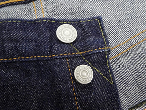 TOYS McCOY Jeans TMP2304 Men's Classic Relaxed Straight Fit One-Washed 13.5 oz. Deep Indigo Denim Pants Lot 675XX