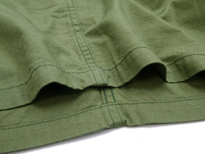 TOYS McCOY Utility Shirt Men's Custom Patched Printed Long Sleeve Button Up Shirt TMS2303 160 Olive