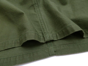 TOYS McCOY Men's Short-Sleeve Shirt - Reproduction of the U.S. Army OG-107 Utility Shirt (Modified Short-Sleeve Version) TMS2505 Olive