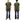 TOYS McCOY Men's Short-Sleeve Shirt - Reproduction of the U.S. Army OG-107 Utility Shirt (Modified Short-Sleeve Version) TMS2505 Olive