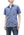 TOYS McCOY Men's Short-Sleeve Blue Chambray Shirt - Classic U.S. Navy Utility Shirt Style Work Shirt TMS2507