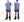 TOYS McCOY Men's Short-Sleeve Blue Chambray Shirt - Classic U.S. Navy Utility Shirt Style Work Shirt TMS2507