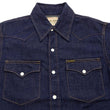 Load image into Gallery viewer, TOYS McCOY Men's Long Sleeve Denim Western Shirt, Steve McQueen "Nevada Smith" Inspired, 8 oz One-Wash Deep Indigo, Snap-Front, Made in Japan (TMS2601)
