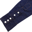 Load image into Gallery viewer, TOYS McCOY Men's Long Sleeve Denim Western Shirt, Steve McQueen "Nevada Smith" Inspired, 8 oz One-Wash Deep Indigo, Snap-Front, Made in Japan (TMS2601)

