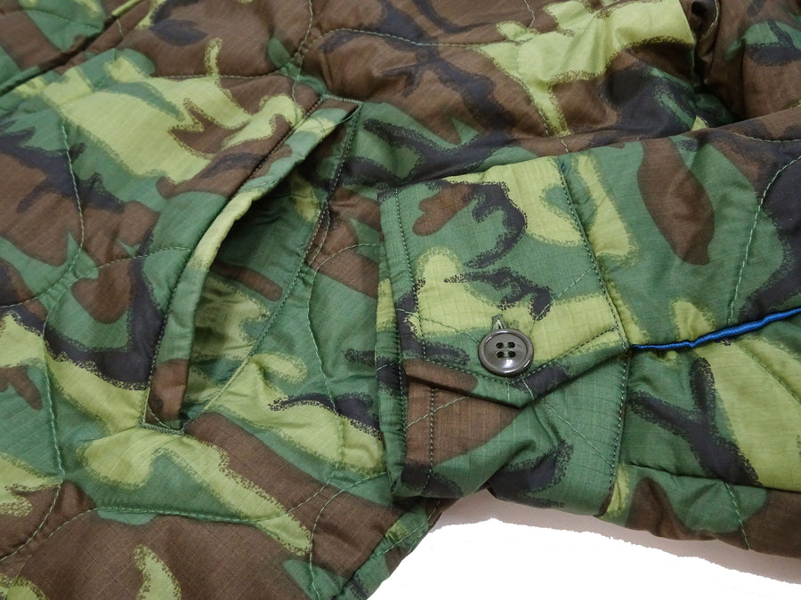 Tailor Toyo Jacket Men's Vietnam War Camo Poncho Liner Tour Jacket Military Souvenir Jacket TT15396