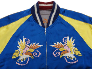 KOSHO & CO. Jacket Tailor Toyo Sukajan Men's Japanese Souvenir Jacket White Dragon Embroidery TT15618 TT15618-125