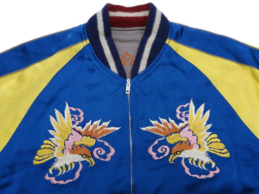 KOSHO & CO. Jacket Tailor Toyo Sukajan Men's Japanese Souvenir Jacket White Dragon Embroidery TT15618 TT15618-125