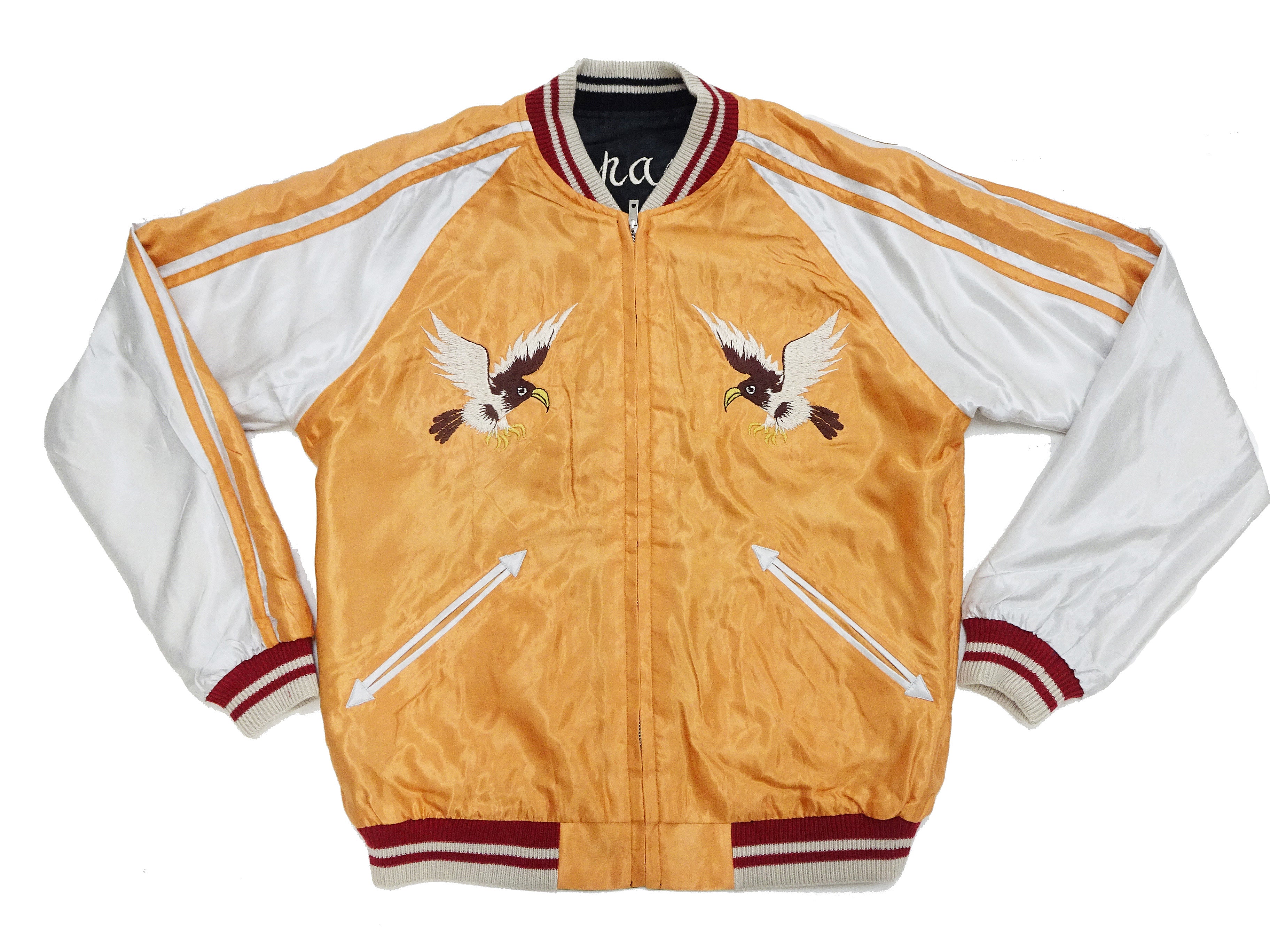 Tailor Toyo Sukajan TT15682 Men's Japanese Souvenir Jacket White