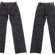 Load image into Gallery viewer, ONI Denim Men&#39;s 17 oz Bumpy Denim Selvedge Jeans - Regular Straight Fit - Indigo Overdyed with Ocher Pigment - Made in Japan (ONI277-Bumpy)
