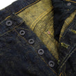 Load image into Gallery viewer, ONI Denim Men&#39;s 17 oz Bumpy Denim Selvedge Jeans - Regular Straight Fit - Indigo Overdyed with Ocher Pigment - Made in Japan (ONI277-Bumpy)
