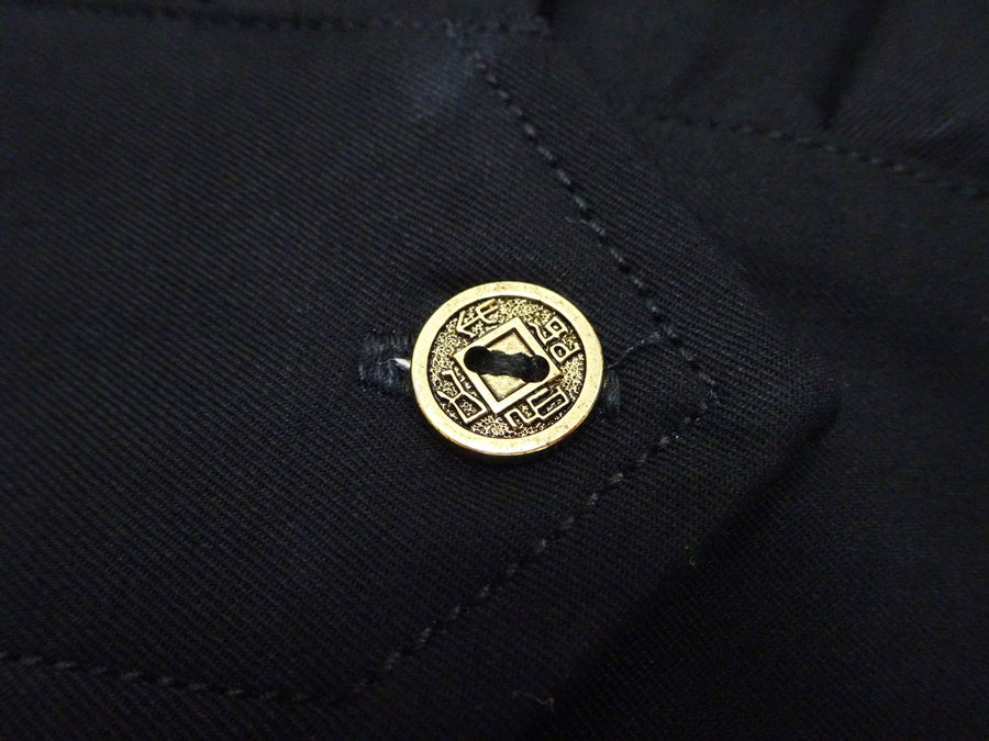 Tailor Toyo Vietnam Jacket - Men's Modern Revival of Viet-Jumper Vietnam Souvenir Jacket / TT15796-119 Black