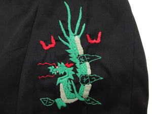 Tailor Toyo Vietnam Jacket - Men's Modern Revival of Viet-Jumper Vietnam Souvenir Jacket / TT15796-119 Black
