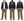 Tailor Toyo Vietnam Jacket - Men's Modern Revival of Viet-Jumper Vietnam Souvenir Jacket / TT15796-119 Black