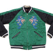 Load image into Gallery viewer, Tailor Toyo KOSHO &amp; CO. Reversible Sukajan Japanese Souvenir Jacket - Special Edition Tiger Head &amp; Eagle Embroidery, Velveteen x Quilted Acetate Satin (TT15809-119)
