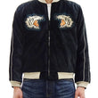 Load image into Gallery viewer, Tailor Toyo KOSHO &amp; CO. Reversible Sukajan Japanese Souvenir Jacket - Special Edition Tiger Head &amp; Eagle Embroidery, Velveteen x Quilted Acetate Satin (TT15809-119)
