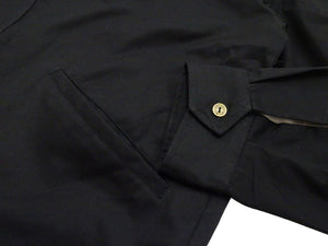Tailor Toyo Men's Mid-1960s Cotton Vietnam Jacket "Vietnam Map" - Embroidered Vietnam Souvenir Tour Jacket, Pleiku-Inspired Reproduction (TT15892 119 Black)