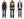 Tailor Toyo Men's Sukajan Jacket, Early 1950s Style Reversible Acetate Souvenir Jacket, Eagle x Roaring Tiger Embroidery, Black/Ivory x Blue/Black TT15972-119