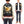 Tailor Toyo Men's Sukajan Jacket, Early 1950s Style Reversible Acetate Souvenir Jacket, Eagle x Roaring Tiger Embroidery, Black/Ivory x Blue/Black TT15972-119