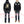 Load image into Gallery viewer, Tailor Toyo Men&#39;s Alaska Embroidered Zip-Up Hoodie - Sukajan Japanese Souvenir Jacket Style - TT69652 119 Black

