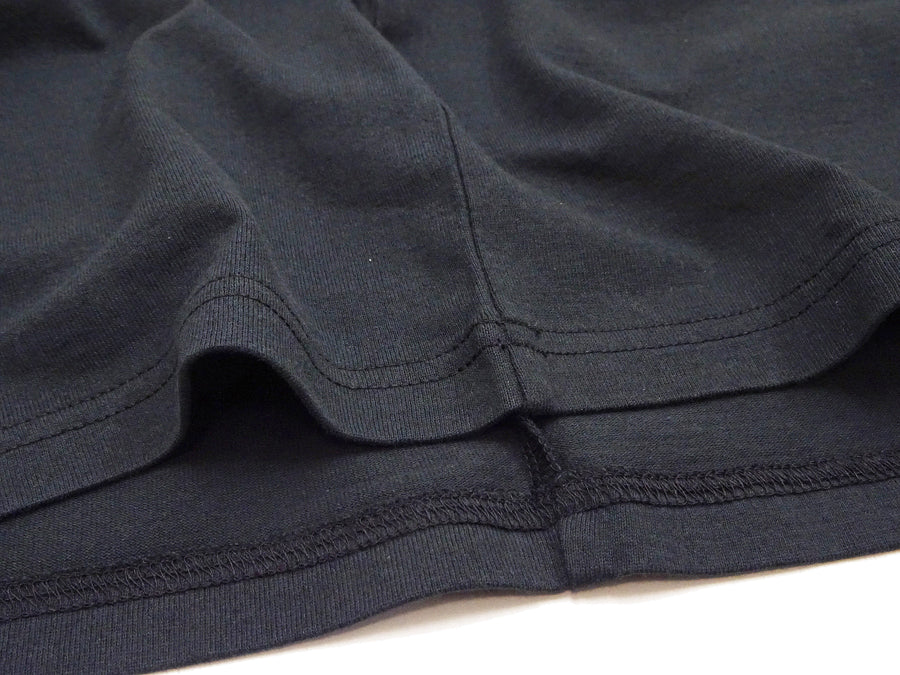 Tailor Toyo T-shirt Men's Sukajan Style Embroidered Short Sleeve Tee TT79213 119 Black