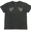 Load image into Gallery viewer, Tailor Toyo Men's Eagle-Embroidered Short Sleeve T-Shirt, Sukajan-Inspired Cotton Tee (Toyo Enterprises TT79742 118 Antique Black)

