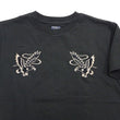 Load image into Gallery viewer, Tailor Toyo Men's Eagle-Embroidered Short Sleeve T-Shirt, Sukajan-Inspired Cotton Tee (Toyo Enterprises TT79742 118 Antique Black)
