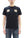 Tailor Toyo Men's Tiger-Embroidered Short Sleeve T-Shirt, Sukajan-Inspired Cotton Tee (Toyo Enterprises TT79743 119 Black)