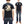 Tailor Toyo Men's Tiger-Embroidered Short Sleeve T-Shirt, Sukajan-Inspired Cotton Tee (Toyo Enterprises TT79743 119 Black)
