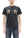 Tailor Toyo Men's Dragon-Embroidered Short Sleeve T-Shirt, Sukajan-Inspired Cotton Tee (Toyo Enterprises TT79744 118 Antique Black)