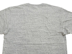 Whitesville Men's Short-Sleeve Henley T-Shirt, 100% Cotton Tubular-Knit Jersey, Slim Fit, One-Pack, Made in Japan (WV79681 113 Heather Gray)