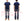 Whitesville Men's Short-Sleeve Henley T-Shirt, 100% Cotton Tubular-Knit Jersey, Slim Fit, One-Pack, Made in Japan (WV79681 128 Navy)