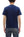 Whitesville Men's Short-Sleeve Henley T-Shirt, 100% Cotton Tubular-Knit Jersey, Slim Fit, One-Pack, Made in Japan (WV79681 128 Navy)