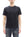Whitesville Men's Short-Sleeve Henley T-Shirt, 100% Cotton Tubular-Knit Jersey, Slim Fit, One-Pack, Made in Japan (WV79681 119 Black)