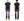 Whitesville Men's Short-Sleeve Henley T-Shirt, 100% Cotton Tubular-Knit Jersey, Slim Fit, One-Pack, Made in Japan (WV79681 119 Black)