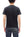 Whitesville Men's Short-Sleeve Henley T-Shirt, 100% Cotton Tubular-Knit Jersey, Slim Fit, One-Pack, Made in Japan (WV79681 119 Black)