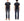 Whitesville Men's Short-Sleeve Henley T-Shirt, 100% Cotton Tubular-Knit Jersey, Slim Fit, One-Pack, Made in Japan (WV79681 119 Black)
