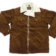 Load image into Gallery viewer, Wrangler Men's Sherpa-Lined Corduroy Jacket - Classic Ranch Coat Style, Mid-Length (WM1823-412, Brwon)
