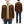 Wrangler Men's Sherpa-Lined Corduroy Jacket - Classic Ranch Coat Style, Mid-Length (WM1823-412, Brwon)