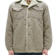 Load image into Gallery viewer, Wrangler Men's Sherpa-Lined Corduroy Jacket - Classic Ranch Coat Style, Mid-Length (WM1823-463, Light Ash Gray)
