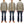 Wrangler Men's Sherpa-Lined Corduroy Jacket - Classic Ranch Coat Style, Mid-Length (WM1823-463, Light Ash Gray)
