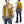Whitesville Varsity Jacket Men's Letterman Jacket Melton x Leather Award Jacket WV15385 WV15385-156 Gold/Ivory