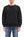 Whitesville Men's Vintage-Inspired Heavyweight 100% Cotton Long-Sleeve Crew-Neck Sweatshirt, Brushed Interior, Tubular Body, Front and Back V-Gussets, Four-Needle Flatseams, Made in Japan (WV67728 119 Black)